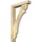 Ekena Millwork Olympic Block Rough Sawn Bracket w/ Offset Brace, Douglas Fir, 4"W x 18"D x 30"H BKT0402X18X30OLY05RDF - alternate 1